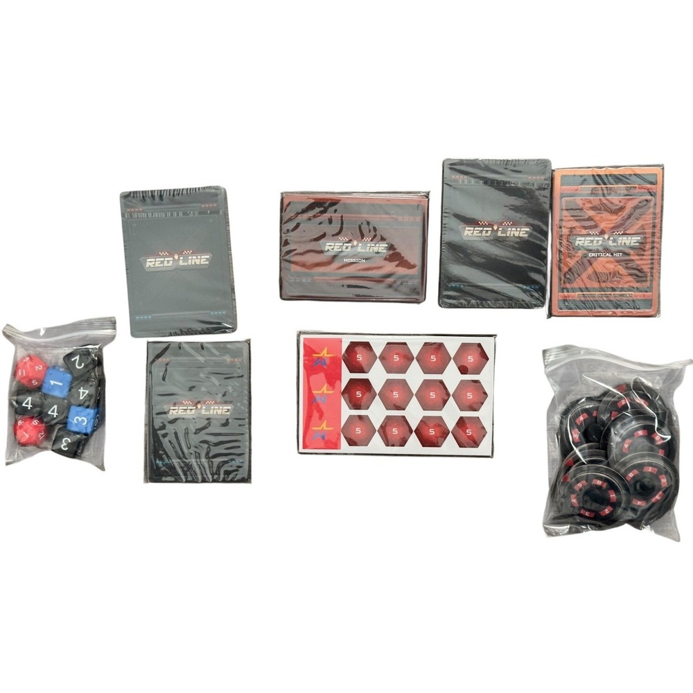 Redline Tactical Card Combat Core Set Lot w Sapper & Siegecraft Expansion Decks - Picture 4 of 8